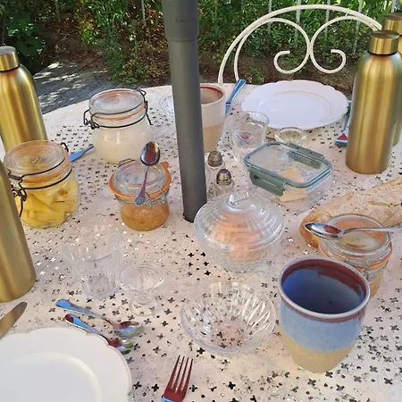 ベッド・アンド・ブレックファスト La Maison Du Griffoul Bb A La Source Cascade Et Terroir Salles-la-Source